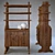 Tarpac Bignoro Stipo Wardrobe 3D model small image 1