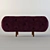 Versatile Puffy Ottoman 3D model small image 1