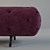 Versatile Puffy Ottoman 3D model small image 2