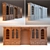 Versailles 15: Combined Oak Wardrobe 3D model small image 1
