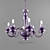Elegant Chandelier: Bianchini Capone 3D model small image 1
