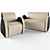 Extra Comfort Sofa Set 3D model small image 1