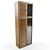 Orneta Wardrobe with Illuminated Glass Shelves | Art. 0875bs 3D model small image 1