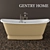 Luxury GENTRY HOME Epoque Desk 3D model small image 1