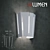Modern Metal Wall Light - deLUMEN_SOL-14 3D model small image 1