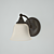 Elegant Vaxcel Sconce 3D model small image 1