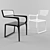 Elegant Comfort: P-Chair 3D model small image 1