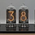 Vintage Radio Tube Clock 3D model small image 1