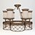 Elegant MW-Light Chandelier: Chiaro Ivanhoe 3D model small image 1