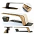 Sleek Modern Table - Interior-iD 3D model small image 1