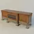 Elegant Walnut TV Cabinet 3D model small image 1