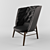 Cleo Lounge High Chair: Design Your Perfect Space 3D model small image 2