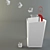 Trash Dunk - Basketball Board for Paper Bin 3D model small image 2