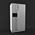 German Made Gaggenau Fridge 3D model small image 1