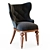 3ds Max Gamecock Chair: V-Ray 2.40.03, obj, fbx Formats 3D model small image 1