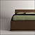 Elegant Double Bed: Mathias 3D model small image 3