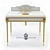 Elegant Reeded Console by Sherle Wagner 3D model small image 1