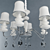 Breezelight Chandelier 1303: Elegant & Ethereal 3D model small image 3