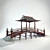 Japanese Bridge: Beautiful and Authentic 3D model small image 1