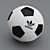 Title: Textured Football for Ultimate Play 3D model small image 1