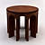  Retro Gaming Arcade Center Table 3D model small image 1
