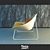 Designer Shito Chair by Paola Lenti 3D model small image 3