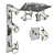 EGLO TAMARA: Sophisticated Spot Lighting 3D model small image 1