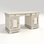 Classic Writing Desk Selva E6081 3D model small image 2