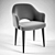 Modern Design Martin Deep Line Chair 3D model small image 1