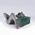 Fjord Glass Art Sculpture "/Fjord Sculpture 3D model small image 1