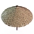 Sunny Straw Beach Parasol 3D model small image 3