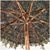 Cane Leaf Parasol: Natural Beach Umbrella 3D model small image 2