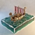 Viking Drakkar Ship Model 3D model small image 2