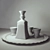 Elegant Whiskey Gift Set: Linea Argenti CR1859 3D model small image 2