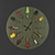 Modern Metal Wall Clock 3D model small image 1
