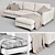 Sophisticated MR FLOYD Sofa 2 3D model small image 1