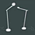  Sleek String F1 Task Light 3D model small image 1