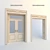 Custom Classic Portal Door 3D model small image 1