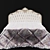 Elegant Farances Bed 3D model small image 1