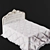 Elegant Farances Bed 3D model small image 2