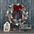 Festive Christmas Wreath Set 3D model small image 1