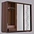 Sleek Modern Wardrobe: Elegant and Functional 3D model small image 1