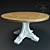 Rustic Wooden Table 3D model small image 1