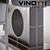 Vinotti Art Line Dining Set 3D model small image 2