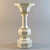 Classic Marble Pedestal with Brass Accents 3D model small image 1