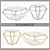 Eichholtz Asscher Coffee Table: Gold & Nickel Elegance 3D model small image 1