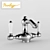 Traditional Bidet Mixer by Nicolazzi 3D model small image 1