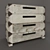 Elegant Bed, Dresser, Nightstand Set 3D model small image 3