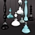 Exquisite Jaccomaris Chandeliers 3D model small image 1