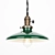 Vintage Edison Pendant Lamp 3D model small image 3